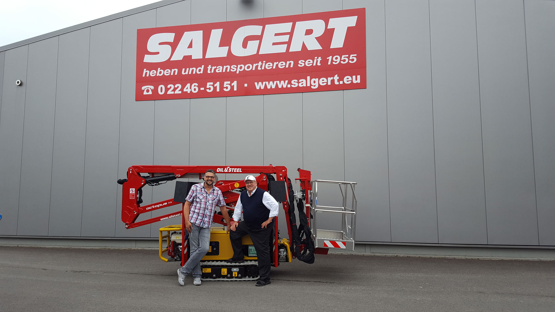 Octopus 14 an Firma Salgert