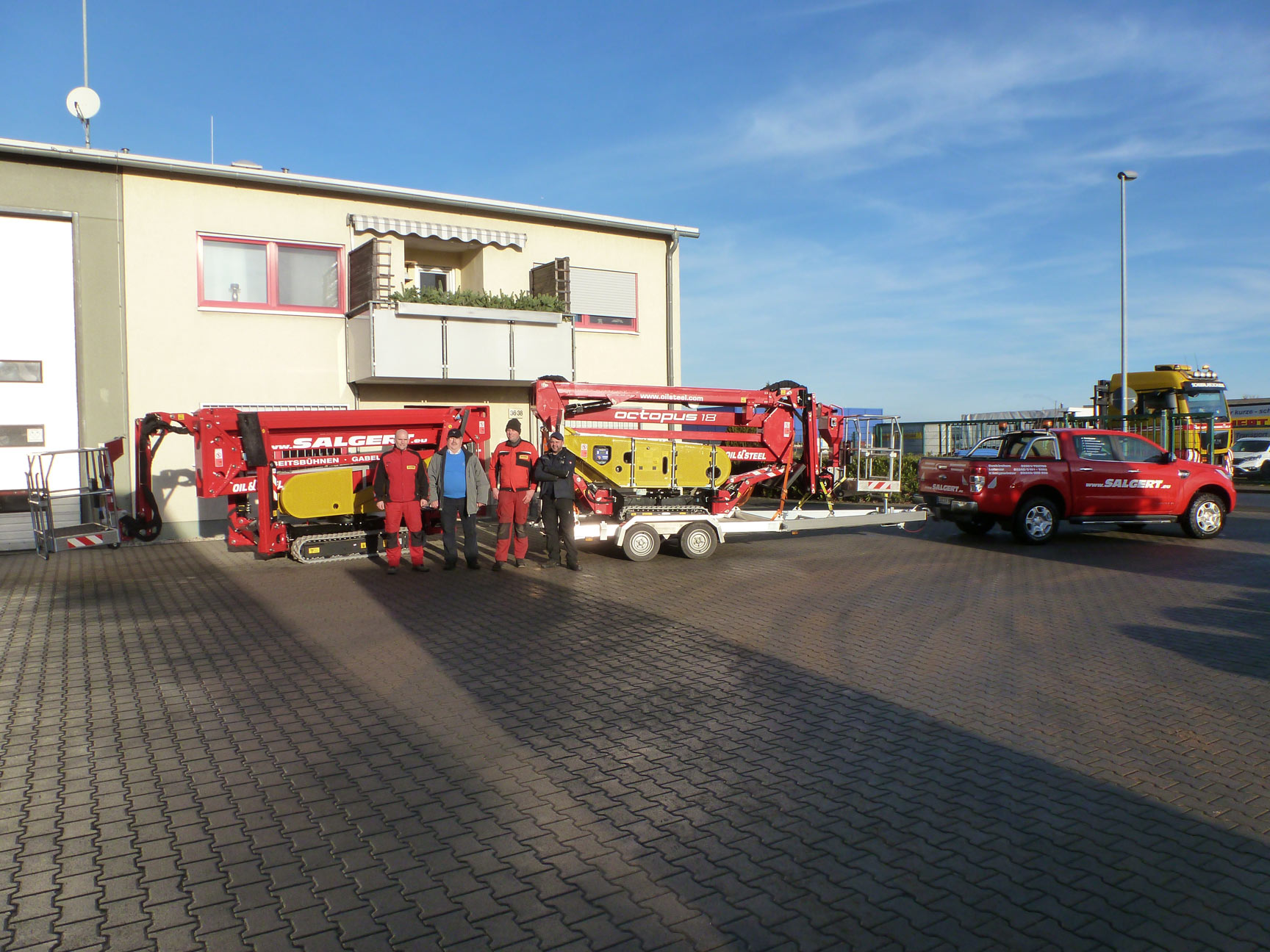 Octopus 18 und Octopus 23 an Salgert